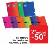Oferta de En TODOS los productos OXFORD y ENRI  en Carrefour