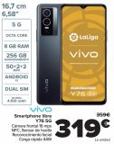 Oferta de VIVO Smartphone libre Y76 5G  por 319€ en Carrefour
