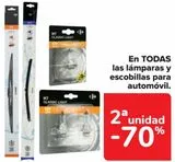 Oferta de En TODAS las lámpara y escobillas para automóvil  en Carrefour