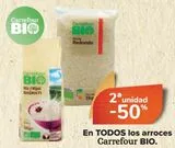 Oferta de En TODOS los arroces Carrefour BIO en Carrefour