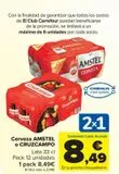 Oferta de Cerveza AMSTEL o CRUZCAMPO por 8,49€ en Carrefour