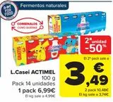 Oferta de L.Casei ACTIMEL por 6,99€ en Carrefour