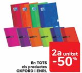 Oferta de En TODOS los productos OXFORD y ENRI  en Carrefour