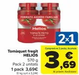 Oferta de Tomate frito HELIOS por 3,69€ en Carrefour