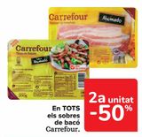 Oferta de En TODOS los sobres de bacon Carrefour en Carrefour
