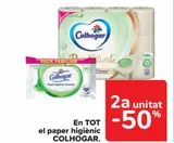 Oferta de En TODO el papel higiénico COLHOGAR en Carrefour