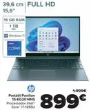 Oferta de Portátil Pavilion 15-EG2014NS  por 899€ en Carrefour