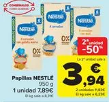 Oferta de Papillas NESTLÉ por 7,89€ en Carrefour