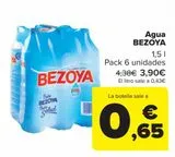 Oferta de Agua BEZOYA por 3,9€ en Carrefour