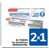 Oferta de En TODOS los dentífricos SENSODYNE en Carrefour