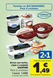 Oferta de Arroz con leche, copa o cuajada DANONE por 1,49€ en Carrefour