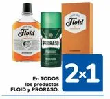 Oferta de En TODOS los productos FLOID y PRORASO en Carrefour