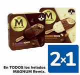 Oferta de En TODOS los helados MAGNUM Remix en Carrefour