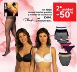 Oferta de En TODA la ropa interior, panties y medias de las marcas DIM, Playtex y abanderado  en Carrefour