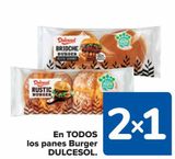 Oferta de En TODOS los panes Burger DULCESOL en Carrefour