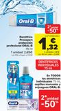 Oferta de En TODOS los dentífricos individuales, cepillos manuales y enjuagues ORAL-B en Carrefour