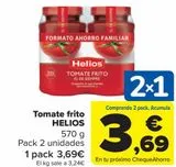 Oferta de Tomate frito HELIOS por 3,69€ en Carrefour