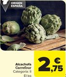 Oferta de Alcachofa Carrefour por 2,75€ en Carrefour