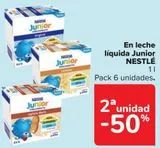 Oferta de En leche líquida Junior NESTLÉ  en Carrefour