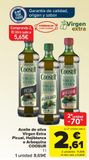 Oferta de Aceite de oliva Virgen Extra Picual, Hojiblanca o Arbequina COOSUR por 8,69€ en Carrefour