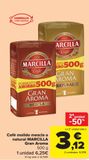 Oferta de Café molido mezcla o natural MARCILLA Gran Aroma por 6,25€ en Carrefour