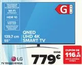 Oferta de LG TV 55QNED816QA por 779€ en Carrefour