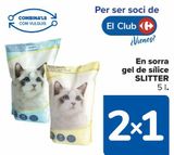 Oferta de En arena gel de sílice SLITTER  en Carrefour