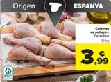 Oferta de Jamoncitos de pollo Carrefour por 3,99€ en Carrefour