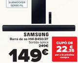 Oferta de SAMSUNG Barra de sonido HW-B450/ZF  por 149€ en Carrefour