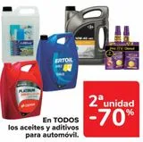 Oferta de En TODOS los aceites y aditivos para automóvil  en Carrefour