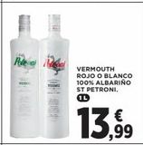 Oferta de Vermouth rojo Blanco en Hipercor