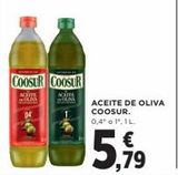 Oferta de Aceite de oliva Coosur en Hipercor