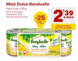 Oferta de Maíz dulce Bonduelle por 2,39€ en Ahorramas