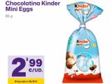 Oferta de Chocolatinas Kinder por 2,99€ en Ahorramas