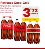 Oferta de Refresco de cola Coca-Cola por 3,72€ en Ahorramas