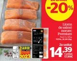 Oferta de Lomos de salmón Premium por 17,99€ en La Sirena