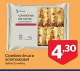 Oferta de Canelones de carne por 4,3€ en La Sirena