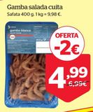 Oferta de Gambas saladas por 4,99€ en La Sirena