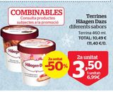 Oferta de Tarrina de helado Häagen-Dazs por 6,99€ en La Sirena