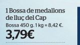 Oferta de Medallones de merluza por 3,79€ en La Sirena