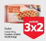 Oferta de Gofres por 0,99€ en La Sirena