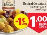 Oferta de Patatas por 1€ en La Sirena