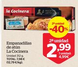 Oferta de Empanadillas de atún La Cocinera por 4,99€ en La Sirena