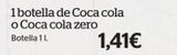 Oferta de Refrescos Coca-Cola por 1,41€ en La Sirena