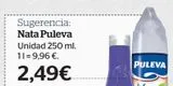 Oferta de Nata Puleva por 2,49€ en La Sirena