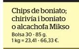 Oferta de Chips por 1,99€ en La Sirena
