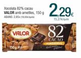 Oferta de Chocolate negro Valor por 2,29€ en Condis