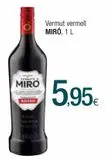 Oferta de Vermouth rojo por 5,95€ en Condis