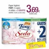 Oferta de Papel higiénico Foxy por 3,69€ en Condis
