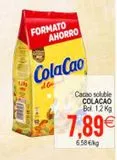Oferta de Cacao soluble Cola Cao por 7,89€ en Plenus Supermercados